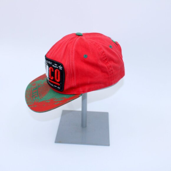 Mexican Hat Mexico States Auto License Plate Style Snapback Flat Bill Cotton Bas - Picture 2 of 6